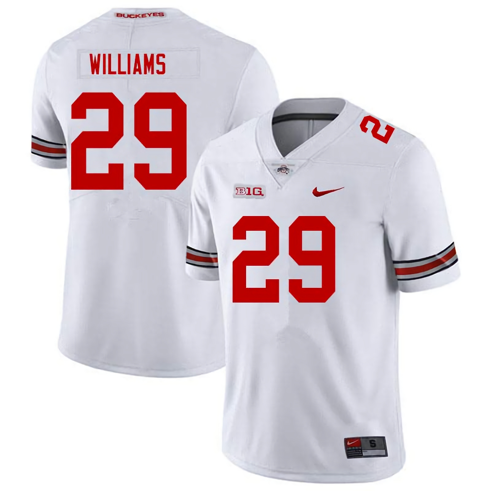 Kourt Williams Ohio State Buckeyes Men's NCAA #29 Nike White College Stitched Football Jersey VLT3456IH